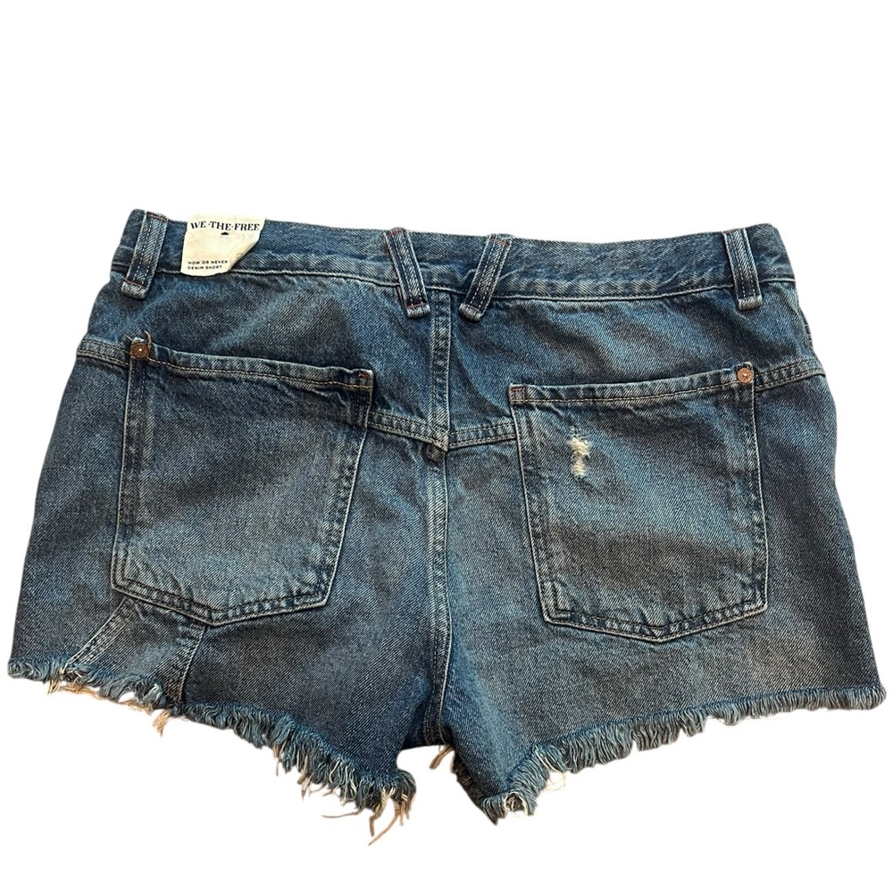 Free People We The Free Now‎ Or Never Denim Shorts - Picture 3 of 12